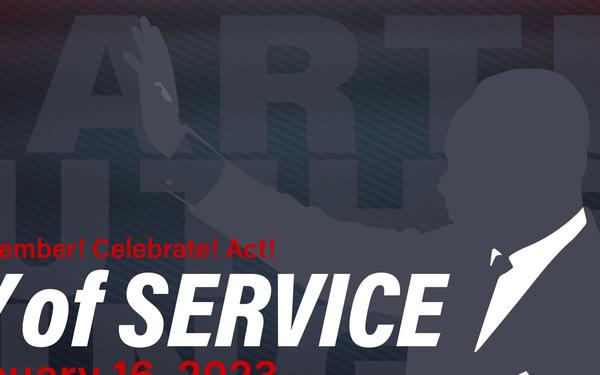 Martin Luther King Jr Day - 2023 theme graphic