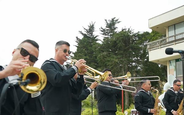 Navy Band Performs at local college during Fleet Week San Francisco 24