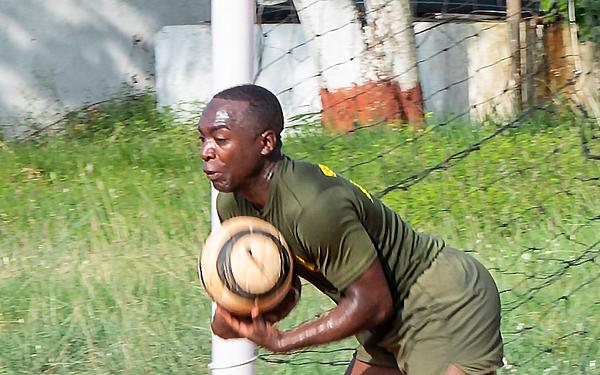 USS John P. Murtha Soccer Match with Indian Navy