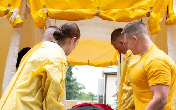 NHB Sailors Suit Up to Prepare for the Worst